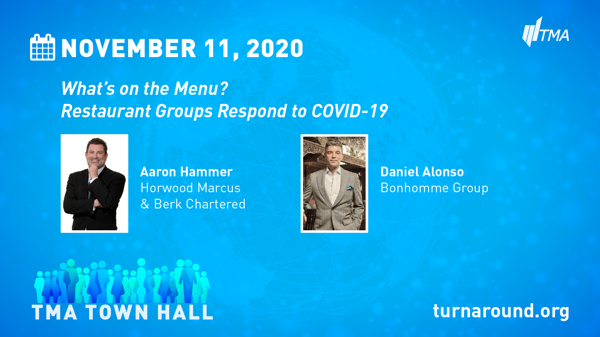 TMA Town Hall for November 11, 2020